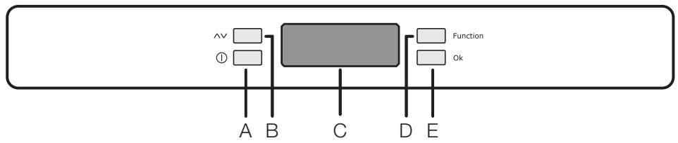 AEG-ELECTROLUX ENA34733W - KÄYTTOPANEELI - 1