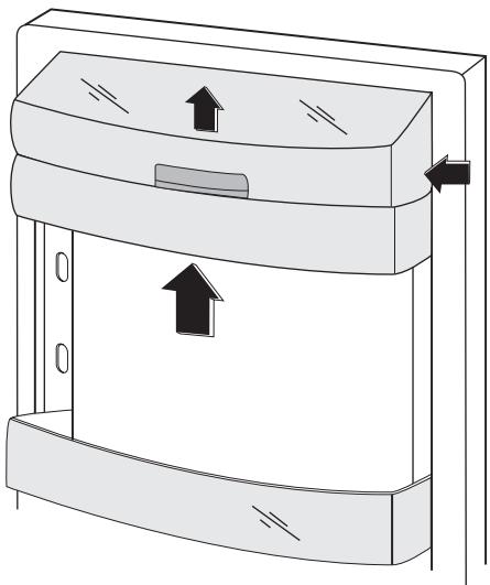 AEG-ELECTROLUX ENA34733W - Isaetning af hylder i dor - 1