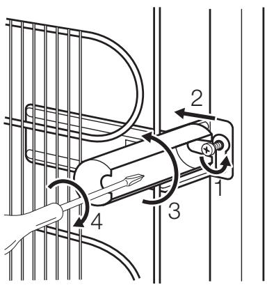 AEG-ELECTROLUX ENA34733W - Avstandsstykker bak - 1