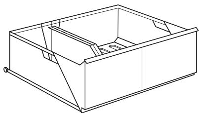 AEG-ELECTROLUX ENA34733W - SpacePlus -säilytyslaatikko - 1