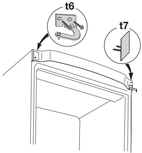 AEG-ELECTROLUX ENA34733W - Omhängning av dorrar - 7