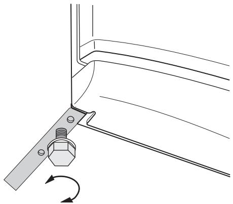 AEG-ELECTROLUX ENA34733W - Plan oppstilling - 1