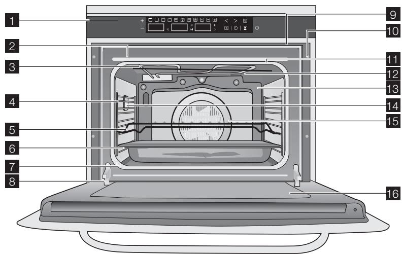 AEG-ELECTROLUX EOK68600X - Omschrijving van het product - 1
