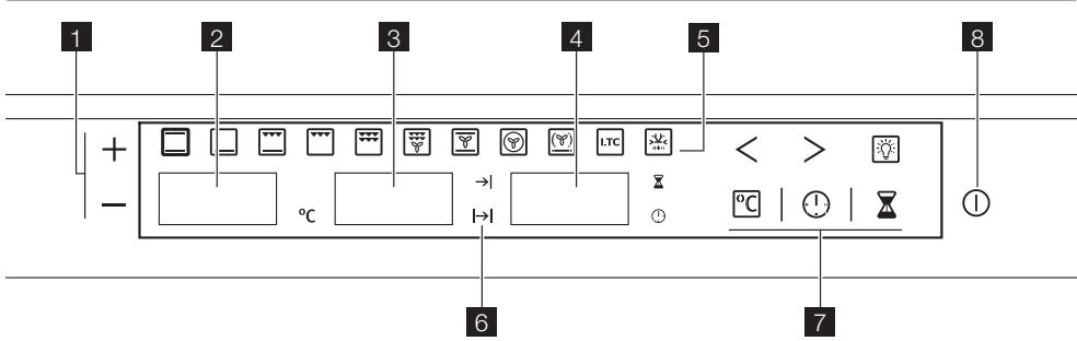 AEG-ELECTROLUX EOK68600X - Bedienfeld - 1