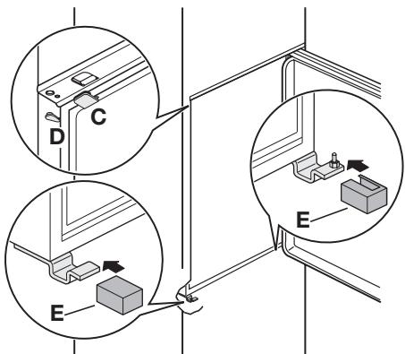 AEG-ELECTROLUX ERN23510 - Installing the appliance - 7