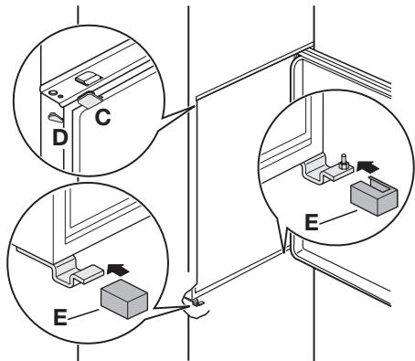 AEG-ELECTROLUX ERN23510 - Sääda laite aukkoon. - 5