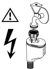 AEG-ELECTROLUX ESL67010 - Water inlet hose with safety valve - 1