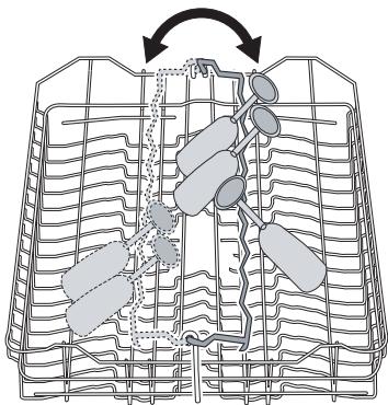 AEG-ELECTROLUX ESL68060 - The upper basket - 4