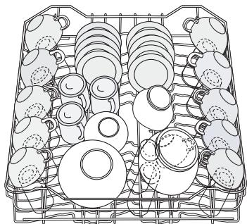 AEG-ELECTROLUX ESL68060 - The upper basket - 1