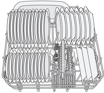 AEG-ELECTROLUX ESL68060 - The lower basket - 1