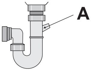 AEG-ELECTROLUX ESL68060 - Water drain connection - 2