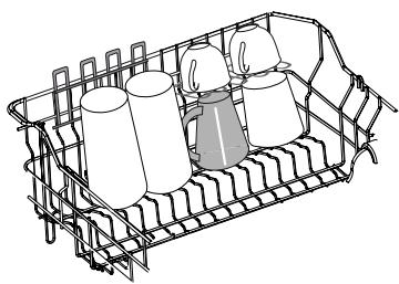 AEG-ELECTROLUX ESL68060 - The upper basket - 2