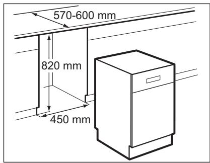 AEG-ELECTROLUX F65410M0P - UMISTENI POD KUCHYNSKOU PRACOVNI DESKU - 1