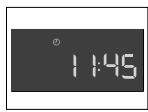 AEG-ELECTROLUX MC1763E - Adjusting the time when the clock is set - 1