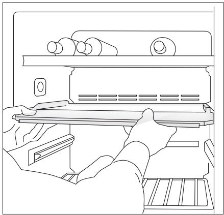 AEG-ELECTROLUX SWS98820L0 - Ajustar a prateleira intermedia - 1