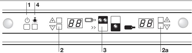 AEG-ELECTROLUX SWS98820L0 - Control panel - 1