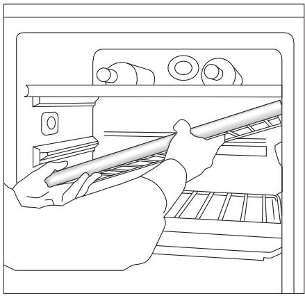 AEG-ELECTROLUX SWS98820L0 - Cambiar la posicion de las rejillas - 1