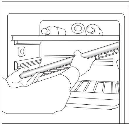 AEG-ELECTROLUX SWS98820L0 - To adjust storage racks - 1