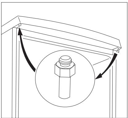 AEG-ELECTROLUX TG 080 N10 - Change of door opening direction - 2