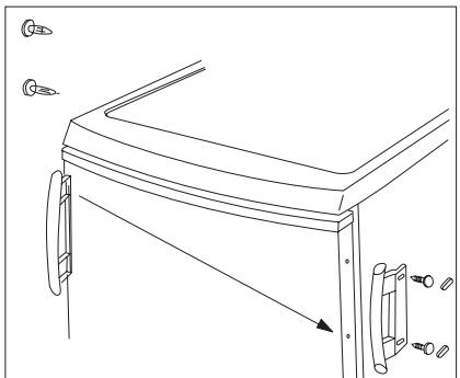 AEG-ELECTROLUX TG 080 N10 - Change of door opening direction - 3