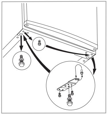 AEG-ELECTROLUX TG 080 N10 - Reversibilità della porta - 1