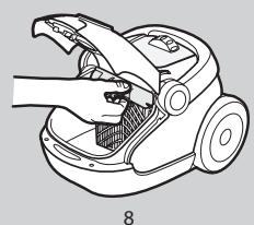 AEG-ELECTROLUX Z7344 - Cum se foloseste tubul telescopic - 9