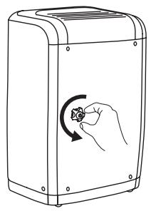 AEG-ELECTROLUX EXD25DN3W - Emptying the Bucket: - 5
