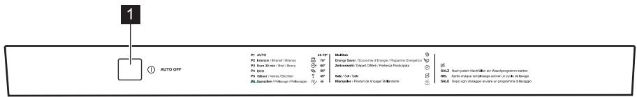 AEG-ELECTROLUX GS55BI220 - PANNELLO DEI COMANDI - 1