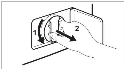 AEG-ELECTROLUX L60463FL - To clean the drain pump: - 3