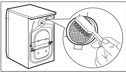 AEG-ELECTROLUX L61270BI - To clean the water inlet filters: - 2