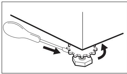 AEG-ELECTROLUX L61270BI - POSITIONING AND LEVELING - 2