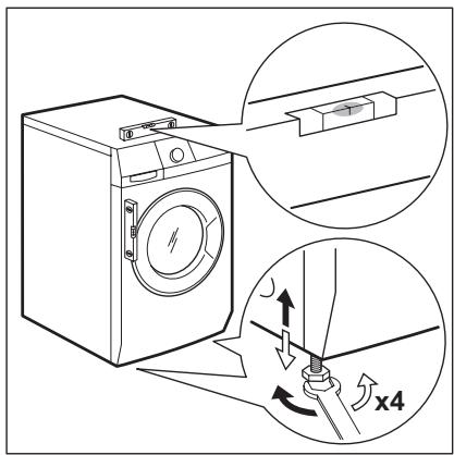 AEG-ELECTROLUX L88689FL2 - POSITIONING AND LEVELLING - 1