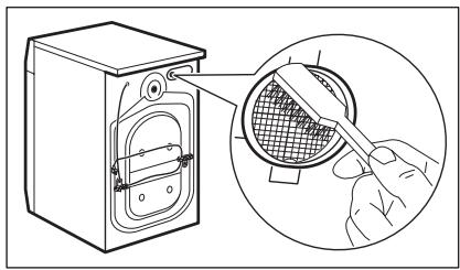 AEG-ELECTROLUX L98699FL2 - To clean the water inlet filters: - 2