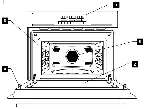AEG-ELECTROLUX MCC3885E-M - Description du FOUR - 3
