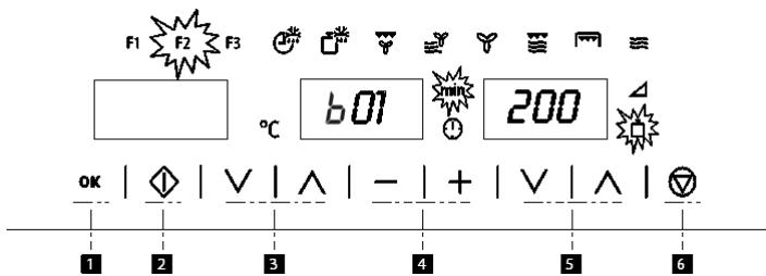AEG-ELECTROLUX MCC3885E-M - Fonction spéciale F2 : cuisiner - 1