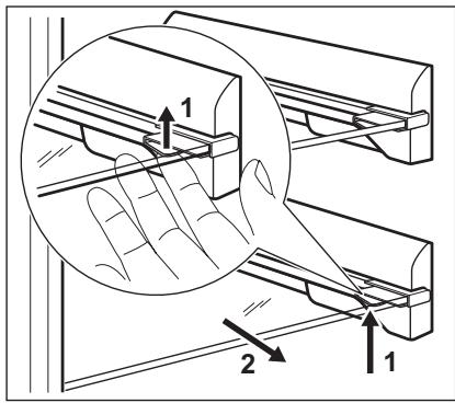 AEG-ELECTROLUX SG231N - REMOVAL OF FREEZING BASKETS AND GLASS SHELVES FROM THE FREEZER - 2