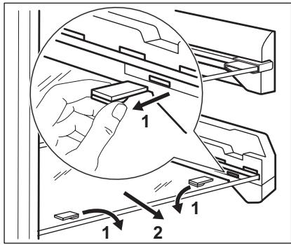 AEG-ELECTROLUX SG231N - REMOVAL OF FREEZING BASKETS AND GLASS SHELVES FROM THE FREEZER - 3