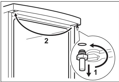 AEG-ELECTROLUX SG248 - WECHSELN DES TÜRANSCHLAGS - 3