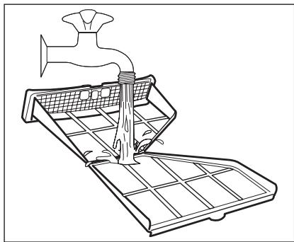 AEG-ELECTROLUX T76485AH - CLEANING THE PRIMARY FILTER - 6