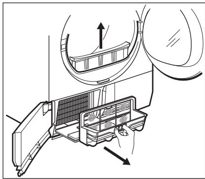 AEG-ELECTROLUX TP6040TW - CLEANING THE HEAT EXCHANGER FILTERS - 5