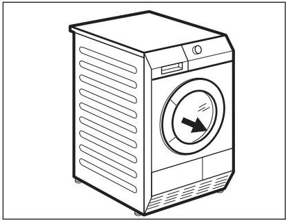 AEG-ELECTROLUX TP6040TW - Aprire la porta. - 1