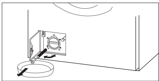 AEG-ELECTROLUX WASL5M102 - Emptying procedure - 2