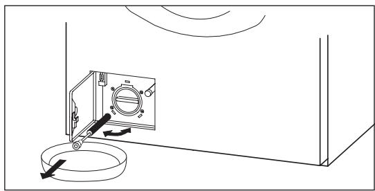 AEG-ELECTROLUX WASL7M102 - Emptying procedure - 2
