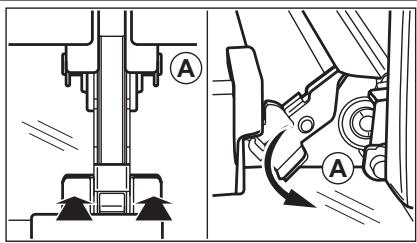 AEG-ELECTROLUX EBKGL3XCN - Removing / inserting the door - 1