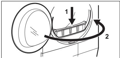 AEG-ELECTROLUX EDH3497RDW - Cleaning the filter - 6
