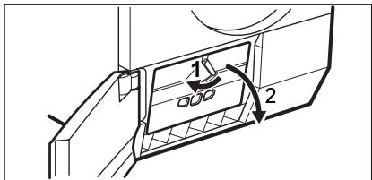 AEG-ELECTROLUX EDH3497RDW - Cleaning the condenser - 5