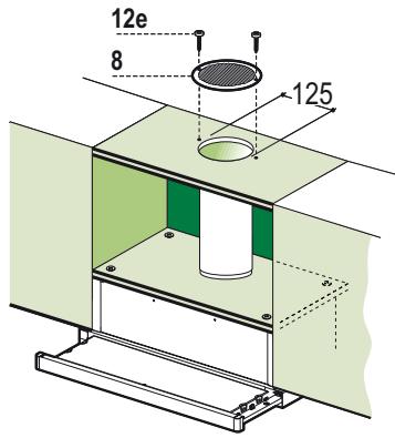 AEG-ELECTROLUX EFP6500X - RECIRCULATION VERSION AIR OUTLET - 2