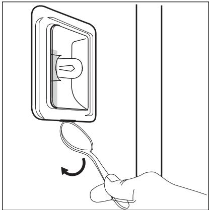 AEG-ELECTROLUX EHGL30SP - Replacing the side lamp: - 1
