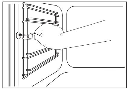 AEG-ELECTROLUX EHGL3XCN - Removing the shelf supports - 1