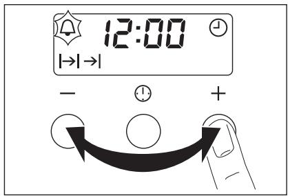 AEG-ELECTROLUX EOA3400AAX - SETTING THE CLOCK FUNCTIONS - 1